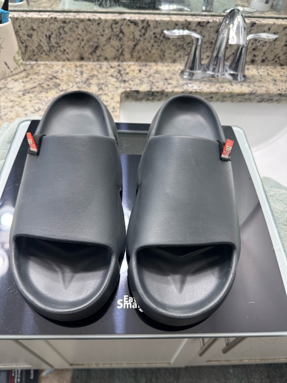 Men's rare STZY slides size 15